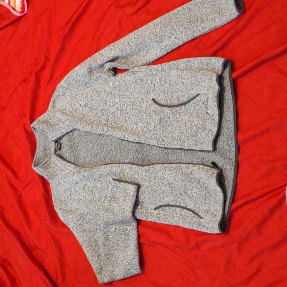 .Eddie Bauer zip jacket, wished woman's size Large.